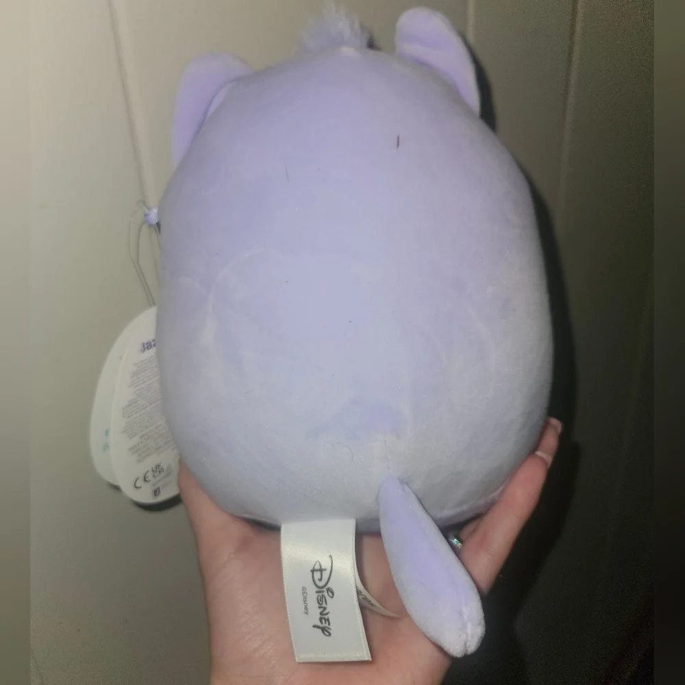 NWT Yzma Disney Squishmallow Purple Cat 6.5